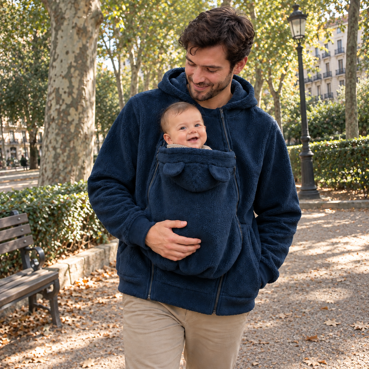 Babyroo - Sudadera de Lana para llevar a tu bebé