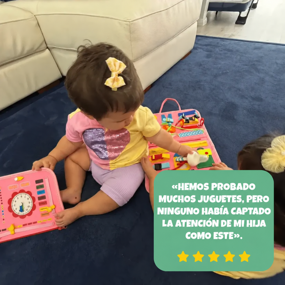 Kinderboard - Libro de desarollo sensorial Montessori