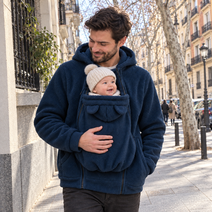 Babyroo - Sudadera de Lana para llevar a tu bebé