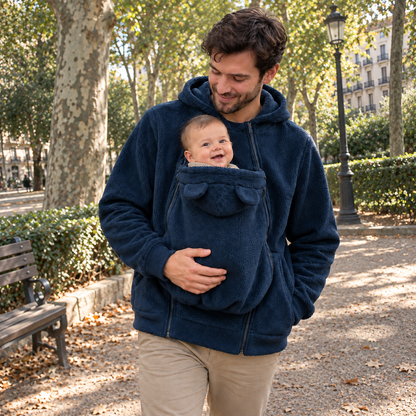 Babyroo - Sudadera de Lana para llevar a tu bebé